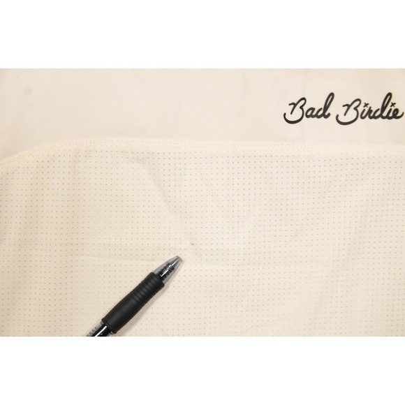 Bad Birdie Shirt Mens Medium‎ White Athletic Golf Performance Lightweight Tee - Picture 8 of 8